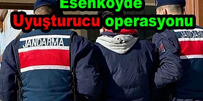 ESENKÖY’DE UYUŞTURUCU VE SİLAH OPERASYONU