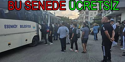 ESENKÖY LİSE ÖĞRENCİLERİNİ ÜCRETSİZ TAŞIYACAK