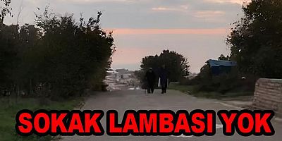 EYLÜL SOKAKTA AYDINLATMA YETERSİZ