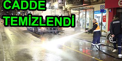 FATİH CADDESİ TERTEMİZ OLDU