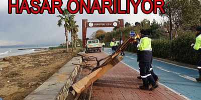FIRTINA SONRASI HERYER TEMİZLENDİ