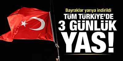 GAZZE İÇİN ULUSAL YAS İLAN EDİLDİ
