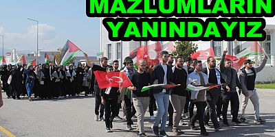 Gazzeli Mazlumların Yanındayız