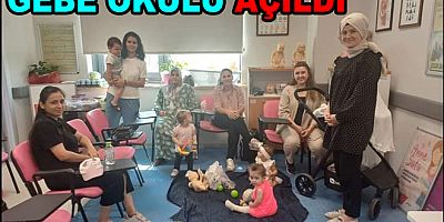 GEBE OKULUNDA EĞİTİMLER DEVAM EDİYOR