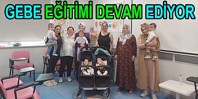 GEBE OKULUNDA EĞİTİMLERE DEVAM EDİLİYOR