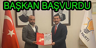 GİRESUN DERNEK BAŞKANI ARSLAN ADAY ADAYI OLDU