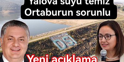 GÖKÇE BARAJİNDAKI SU İÇİLEBİLİR ORTABURUN GÖLETİ SUYUNU KULLANMAYIN