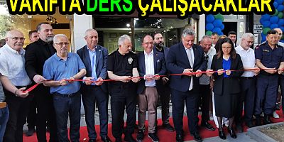 HACI SAFFET ÇAM VAKFINDA DERS ÇALIŞACAKLAR