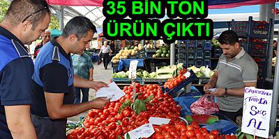 HALDEN 35 BİN TON ÜRÜN ÇIKTI