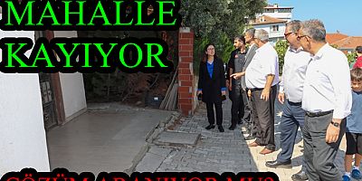 HEYELAN OLAN BAYRAKTEPEDE İNCELEME YAPILDI