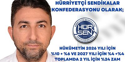 HÜR-SEN YALOVA’DAN ZAM TEKLİFİ TEPKİSİ GELDİ