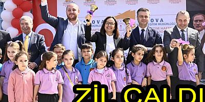 İLK DERS ZİLİ YALOVA DA ÇALDI