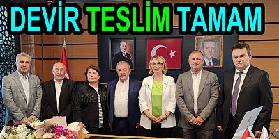 İLK KADIN BAŞKAN GÖREVE BAŞLADI
