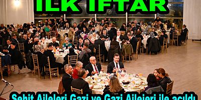 İLK ORUÇ BÜYÜK AİLE SOFRASINDA AÇILDI