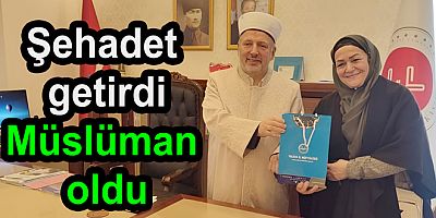 IRAK LI KADIN MÜSLÜMAN OLDU