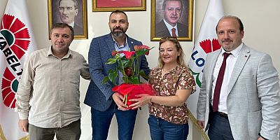 IŞILAK’ DAN YABELTAŞ BAŞKANINA TEBRİK