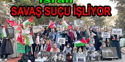 İSRAİL GAZZE DE SAVAŞ SUÇU İŞLİYOR