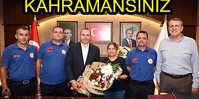 İTFAİYE TEŞKİLATI HER TÜRLÜ TAKDİRİN ÜSTÜNDEDİR