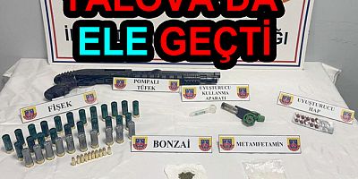 JANDARMADAN UYUSTURUCU OPERASYONU