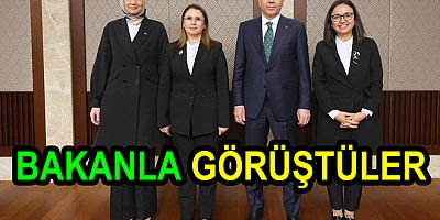 KADIN VALİLER BAKANLA GÖRÜŞTÜ