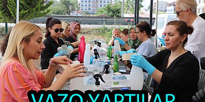 KAĞITTAN VAZO YAPTILAR