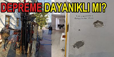 KAMU BİNALARI DEPREM TESTİNDEN GEÇİYOR