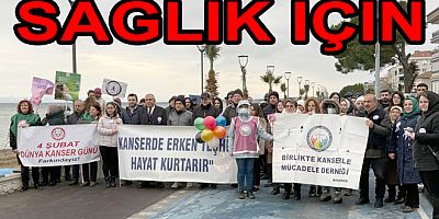 KANSER İÇİN YALOVA’DA YÜRÜDÜLER