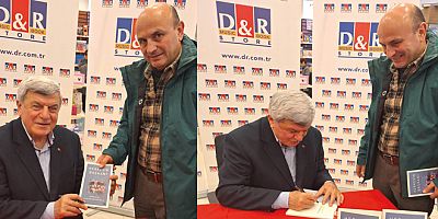 KARAOSMANOĞLU KİTABINI İMZALADI