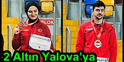 KARATE DE 2 ALTIN MADALYA YALOVA’YA