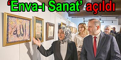 KARMA EL SANATLARI SERGİSİ AÇILDI