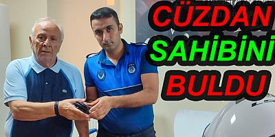 KAYIP CÜZDAN SAHİBİNE TESLİM EDİLDİ