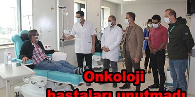KEMOTERAPİ ÜNİTESİNE TEŞEKKÜR EDİLDİ