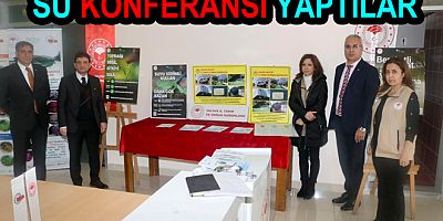 KENT KONSEYİ SU KONFERANSI YAPTI