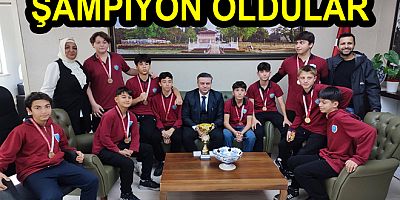 KIZ  VE ERKEK  TAKIMI ŞAMPİYON OLDU