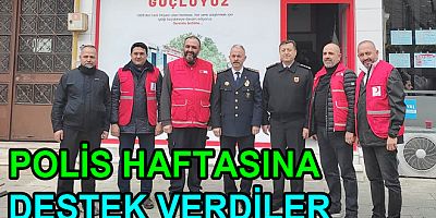 KIZILAY'DAN POLİS HAFTASINA DESTEK