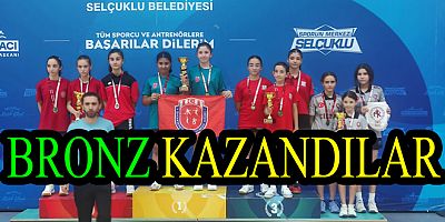 KIZLAR MASATENİSİNDEN BRONZ İLE DÖNDÜ