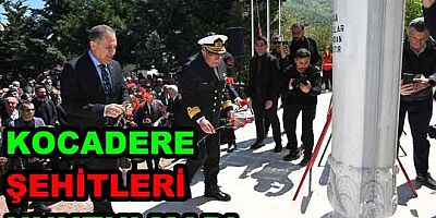 KOCADERE ŞEHİTLERİ 105. YILINDA ANILDI