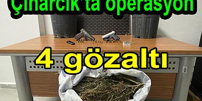 KOM ÇINARCIKTA OPERASYON YAPTI