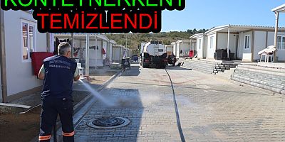 KONTEYNER KENTTE PIRIL PIRIL