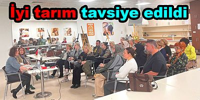 KOOPERATİF ÜYELERİNE İYİ TARIM UYGULAMALARI EĞİTİMİ VERİLDİ