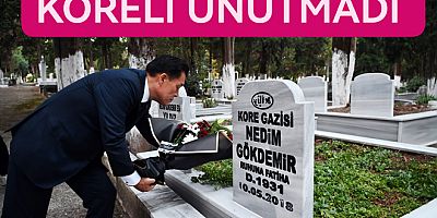 KORELİ BAŞKAN TÜRK GAZİLERİ UNUTMADI