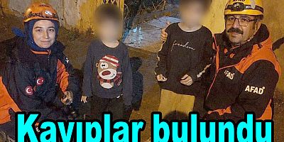 KORUKÖY’DE KAYBOLAN İKİ ÇOCUK SAĞ OLARAK BULUNDU