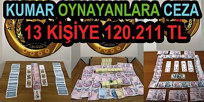 KUMAR OYNAYAN OYNATAN İŞLETMELERE CEZA YAĞDI