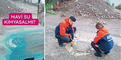 LOGARDAN MAVİ SU FIŞKIRDI