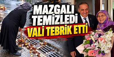 MAZGALI TEMİZLEYEN REMZİYE TEYZEYİ YALOVA VALİSİ UNUTMADI
