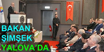 MEHMET ŞİMŞEK YTSO’DA KONUŞTU