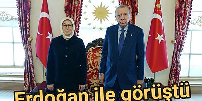 MELİHA AKYOL CUMHURBAŞKANI ERDOĞAN İLE GÖRÜŞTÜ