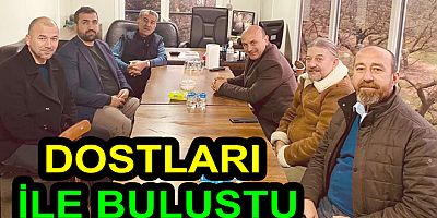 METİN ORAL YOL ARKADAŞIYLA BULUŞTU