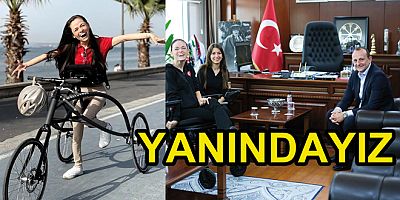 MİLLİ PARAATLETİZMCİ DOĞAN’IN YANINDA OLACAĞIZ
