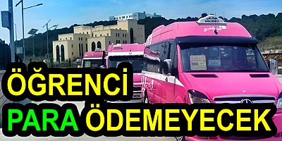 MİNİBÜSCÜLER ÖĞRENCİDEN PARA ALMAYACAKLAR